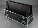 Case für 2x 55" Display inkl. Zubehörfach